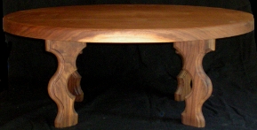 Large Oval Solid Stand